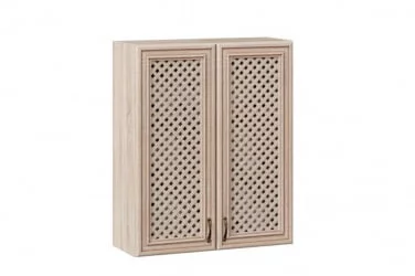 Шкаф кухонный 800 высокий с решеткой Кантри ЛД 235.343.000 Сономе эйч светлая