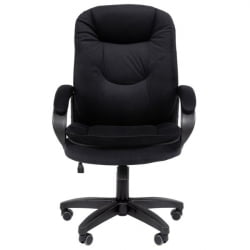 Кресло руководителя CХАИРМАН ДОМ (Хоме) 668 ЛТ (ЛТ) Черный / CHAIRMAN (Home) (LT)