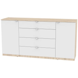 Комод K-93x180x45-1-TR(ДСС-Белый)