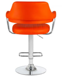 Стул барный DOBRIN CHARLY (оранжевый) 2 шт
