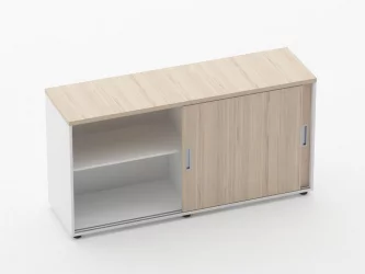 Тумба-купе для рабочего модуля Deka 9.02.145 Туя/Белый