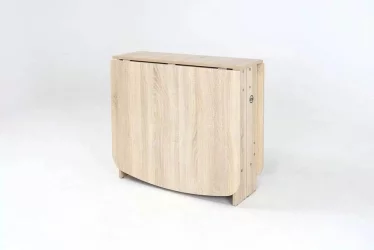 Овальный стол Оригами Ясень Шимо светлый