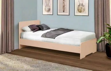 Кровать на уголках №5 800*2000 Итальянский орех