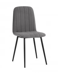 Стул Easy велюр темно-серый 4 шт. комплект
