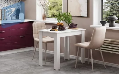 Маленький обеденный стол Лайт СТ 001 Дуб сонома светлый