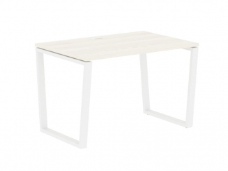 Стол письменный EDIS EVST 1180 Ясень Траун Белый