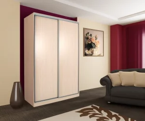 Шкаф-купе Рио-5 Дуб Млечный