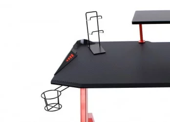 Геймерский стол SKILL CTG-001 Красный