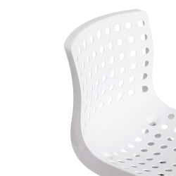 Офисное кресло SKALBERG OFFICE (mod. C-084-B) металл/пластик, 46 х 59 х 75-90 см, White (белый)