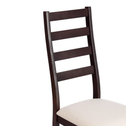 Стул ROSARIO многослойная фанера, 39 х 39 х 99 см, Cappuchino, ткань бежевая (81/10) разобранный