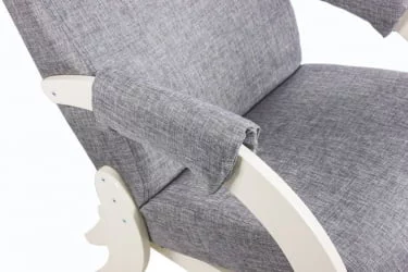 Кресло-качалка Модель 68 М (Сливочный/Verona Light Grey)