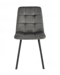 Стул Chilly велюр антрацитовый 2 шт.