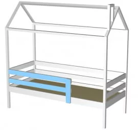 Кровать-домик RooRoom кд-33 Белый