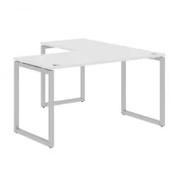 Стол угловой левый XTEN-Q XQCT 1415 L Белый Алюминий