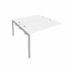 Проходной наборный элемент рабочей станции Metal System Б.ПРС-СП-2.3 Белый/Серый