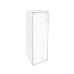 Шкаф средний узкий левый ONIX O.SU-2.4R(L) white Белый Бриллиант