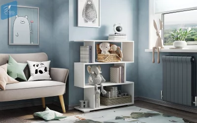 Стеллаж для детской Венге