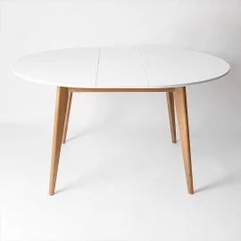 Стол обеденный Орион Plus 100x100 Дуб натуральный