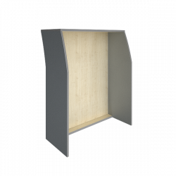 Стойка прямая 900 Riva А.РС-1 Клен/Металлик