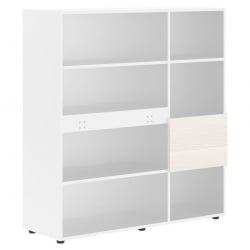 Стеллаж (каркас шкафа) ЕДИС ЕХC 1245 Белый Ясень Траун / EDIS EHC