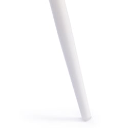 Стул со спинкой BREEZE (mod. 4724) вельвет/металл, 44 х 53 х 87 см, Coral (коралловый) HLR44 / белый