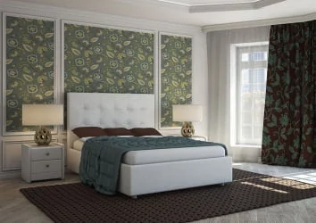 Кровать Crystal Белый