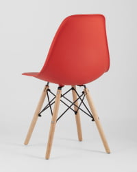 Стул Еамес Стиле ДСВ красный (разборный каркас) / Eames Style DSW