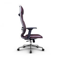 Кресло руководителя Metta L 1m 44M/4D Комплект 3 Бордовое