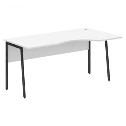 Стол эргономичный правый IMAGO Plus СА-1P(Пр) Белый Антрацит