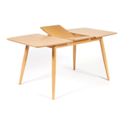 Раздвижной стол Pavillion (Павильон) основание бук, столешница мдф, 80x120+40x75см, Натуральный