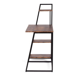 Письменный стол с полками WD-16 burnt