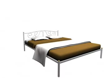 Кровать Ангелина 120х190 Желтый