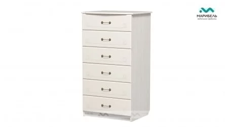 Комод ИВУШКА-5 Сандал белый