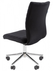 Офисное кресло CHAIRMAN 033 велюр Черный