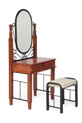 Туалетный стол AT-992 (DT-5) с мягким пуфом