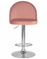 Барный стул DOBRIN MILANA Пудрово-розовый велюр MJ9-32