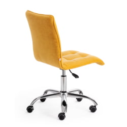 Компьютерное кресло ZERO велюр Clermon, горчичный, 170