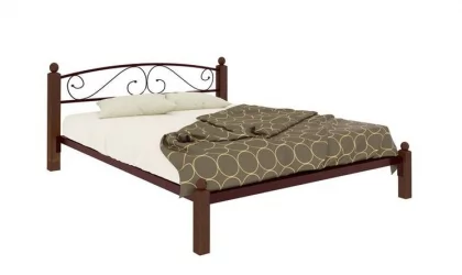 Кровать Вероника Lux 1200х1900 Медная