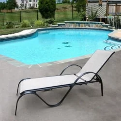 Шезлонг-лежак Рио-Люкс MC-3033N/W Beige