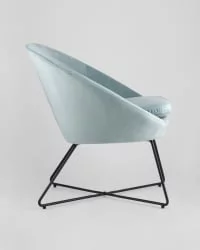 Кресло Колумбия Пыльно-голубое