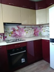 Глянцевый фартук (КОМПОЗИТ) KM 47