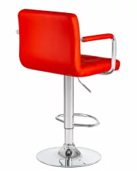 Стул барный DOBRIN KRUGER ARM Красный
