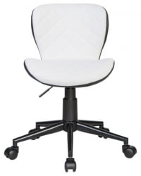 Офисное кресло для персонала DOBRIN RORY (бело-черный) 2 шт