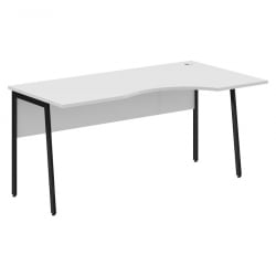 Стол эргономичный правый IMAGO Plus СА-1P(Пр) Белый Черный