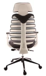 Эргономичное кресло Ergo Black ткань Серый