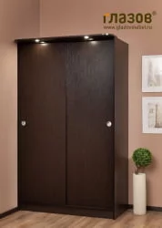 Шкаф купе 2-ух дверный Эко 33 Композиция Венге