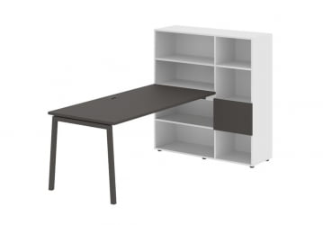 Рабочая станция EDIS ELRST 1217 Мокко Мокко Белый