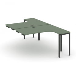 Рабочая станция-приставка к опорным тумбам CONCEPT CN.DSAPR-001 Кобо Черный