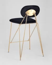 Стул полубарный Элис Синий