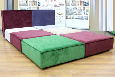 Кровать модульная Скарбара Конфигурация №2 Velvet Lux